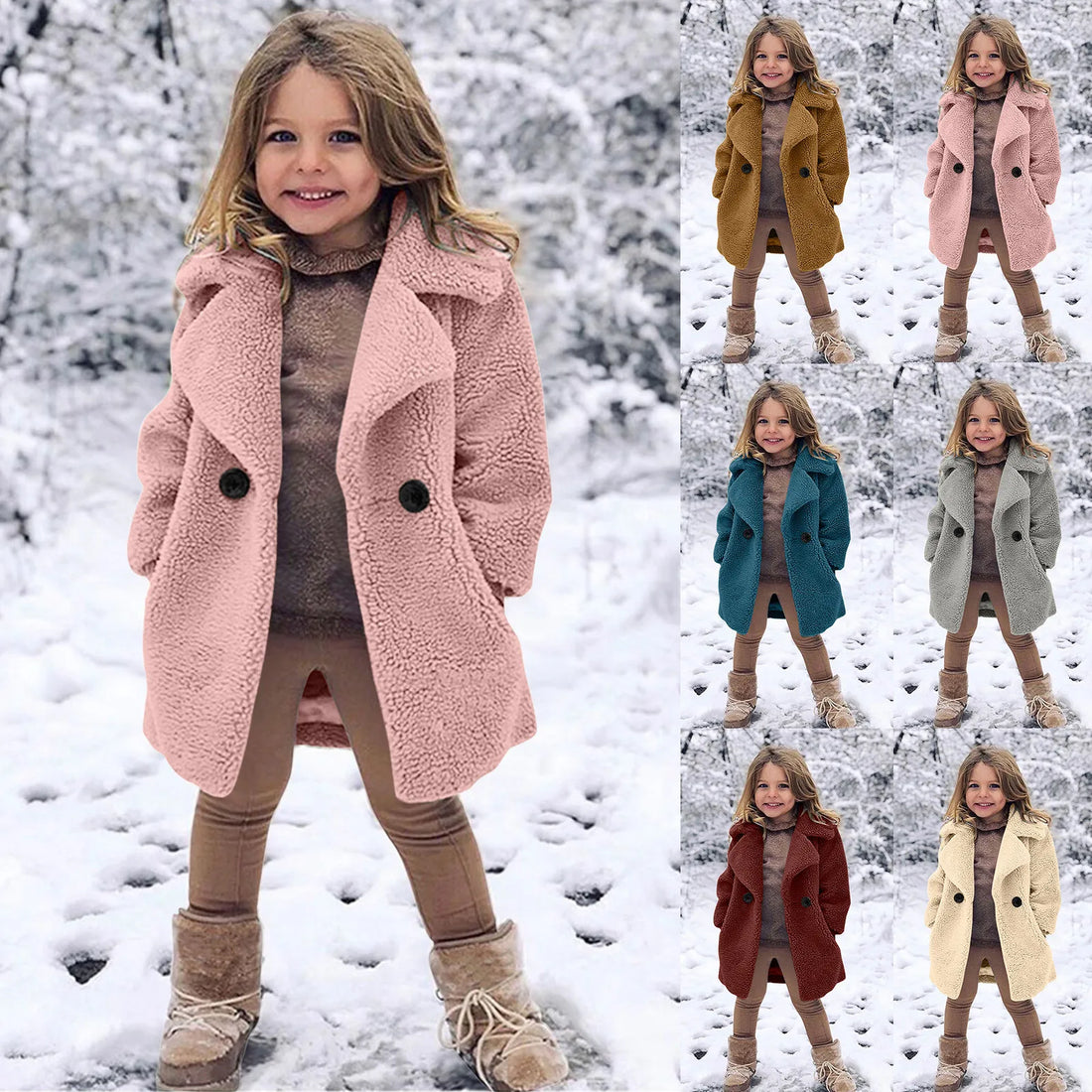 Baby Girls Winter Jacket